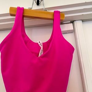 lululemon align tank sonic pink